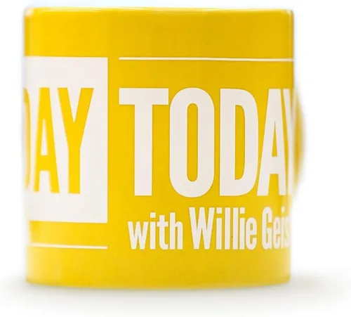 Vista 3 de Taza de café de cerámica NBC Sunday TODAY con Willie Geist, vista en TV, taza de 20 oz, con licencia