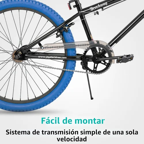 Vista 4 de JOYSTAR Brockway Freestyle - Bicicletas BMX para niños de 20 pulgadas y 24 pulgadas, bicicletas para niños de 6 a 14 años y ciclistas de nivel