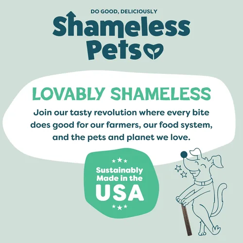 Vista 7 de Shameless Pets Mighty Mint Minis - Masticables dentales para perros, golosinas saludables para limpieza de dientes y aliento fresco, sin granos