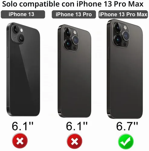 Vista 6 de Funda compatible con iPhone 13 Pro Max, compatible con protector de cámara MagSafe, borde dorado, TPU suave a prueba de golpes, para iPhone 13 Pro