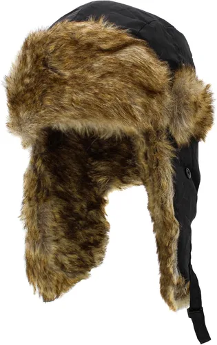 Vista 24 de Wool Blend Aviator Trapper hat Trooper Ear Flaps Ushanka Eskimo Russian Warm Winter Cold 1. Mezcla de lana de oliva