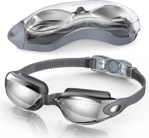 Vista 28 de Aegend Swim Goggles, Swimming Goggles No Leaking Full Protect Adult Youth