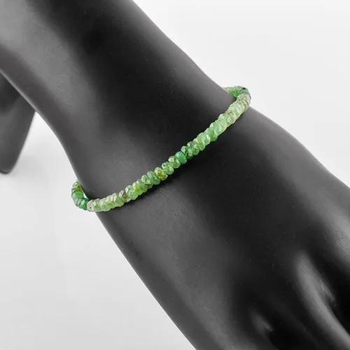 Vista 13 de Gifts For Women Shaded Beads Bracelets for Women, Natural Gemstone Handmade Full Beaded Jewelry, Birthstone, Crystals and Healing Stones 925
