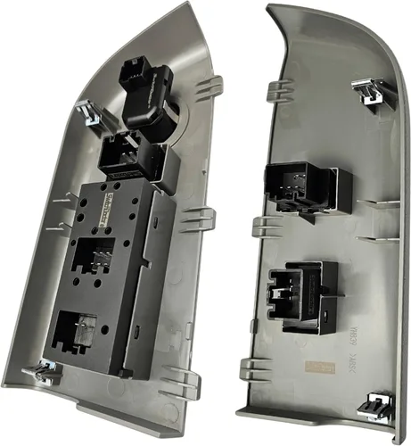Vista 2 de SWITCHDOCTOR Interruptor maestro de ventana y ensamblaje gris del pasajero delantero para Ford F-150 F150 2004, 2005, 2006, 2007, 2008