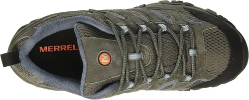 Vista 5 de Merrell Moab 2 - Zapatos de senderismo impermeables para mujer, Gris, 6.5