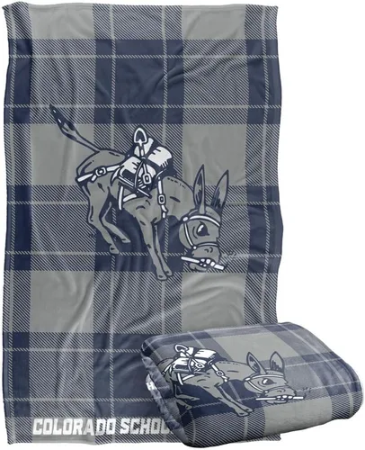 Vista 10 de LOGOVISION St John's University Campus Plaid Spirit Silky Touch Manta súper suave 36 x 58 pulgadas