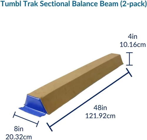 Vista 2 de Tumbl Trak Viga de equilibrio seccional