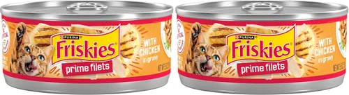 Vista 11 de Comida para gato húmeda Purina Friskies Prime de filete, 24, 5.5 onzas , Filet de primera