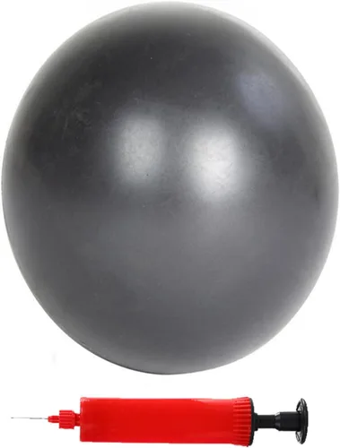 Vista 9 de Mini pelota de yoga de ejercicio de pilates, pelota de yoga inflable pequeña de 6 pulgadas, equipo de entrenamiento básico y terapia física