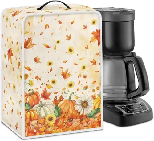 Vista 37 de Cubiertas antipolvo para máquina de café cruzado con bandera estadounidense, para mezclador, máquina de jugo, mantiene la cocina y la oficina