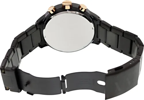 Vista 3 de Armani Exchange Atlc Cronógrafo Negro Dial Negro Ion-Plated Reloj para hombre AX1350, Negro -, Cronógrafo