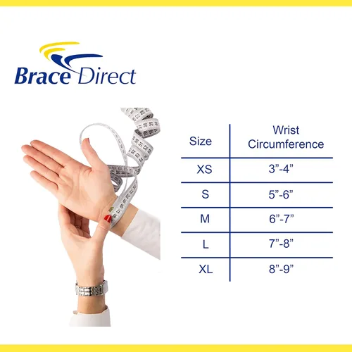 Vista 3 de Brace Direct Mini férula de espica para el pulgar, estabilizador para artritis, tendinitis de Quervain, pulgar gatillo y soporte para articulaciones