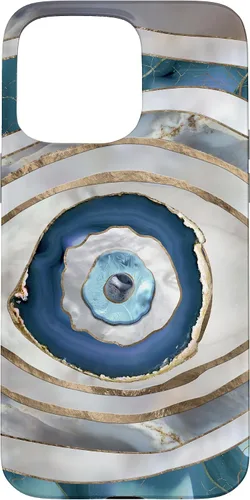 Vista 31 de Funda de adorno de amuleto de mal de ojo para iPhone 17