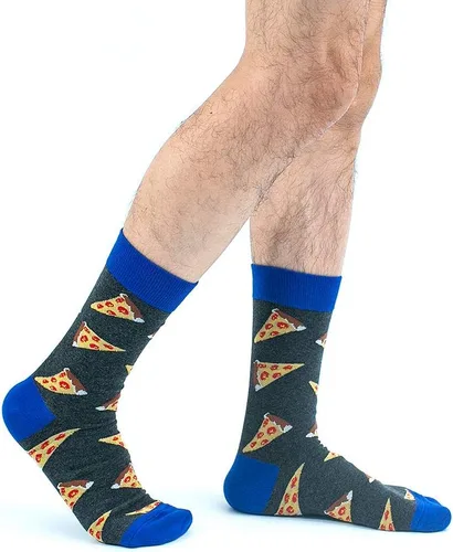 Vista 5 de BONANGEL Calcetines de vestir divertidos para hombre, coloridos y divertidos, calcetines locos, regalos para hombres