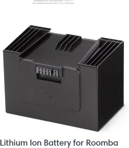 Vista 7 de [Usado] Auténtica batería de repuesto OEM para aspiradoras robot serie J e I, aspiradora original original de habitación 2,200 mAh