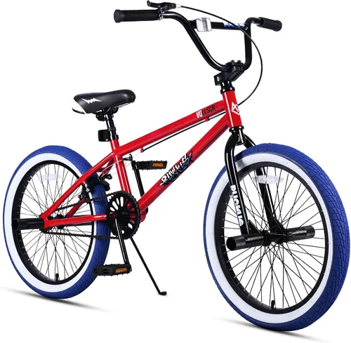 Vista 25 de vollsch Bicicletas BMX Freestyle de 18 y 20 pulgadas para adolescentes de 6 a 15 años de edad, niños, niñas, principiantes con palanca, varios
