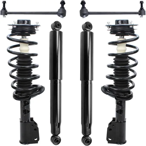 Vista 51 de Detroit Axle - Kit de puntales delanteros de 6 piezas para Ford Escape 2014-2019, 2 puntales y muelles helicoidales, 2 enlaces de barra