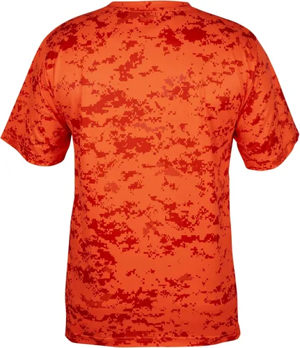 Vista 2 de Camiseta patriótica para hombre, camiseta de camuflaje Realtree y Mossy Oak para hombre, ropa de caza con bordado de bandera de Estados Unidos