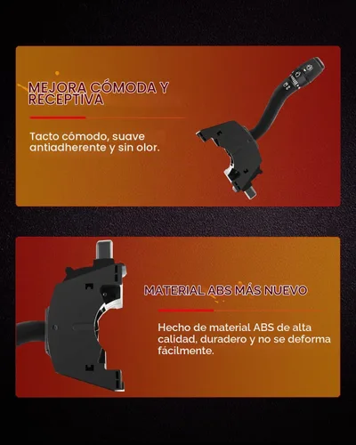 Vista 4 de cciyu Interruptor de señal de giro multifunción Combinación