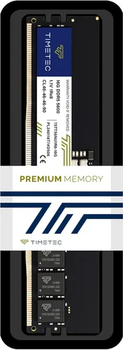 Vista 9 de Timetec 16GB DDR5 5600MHz PC5-44800 Sin búfer No ECC 1.1V CL46 1Rx8 Rango único 288 Pin UDIMM módulo de memoria RAM de escritorio de mejora