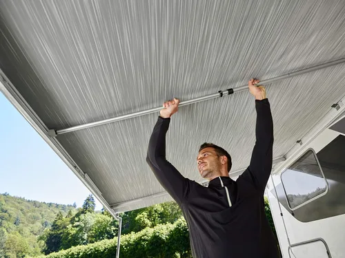 Vista 4 de Thule Toldo Tension Rafter G2 8.2 ft (pared)-Plata