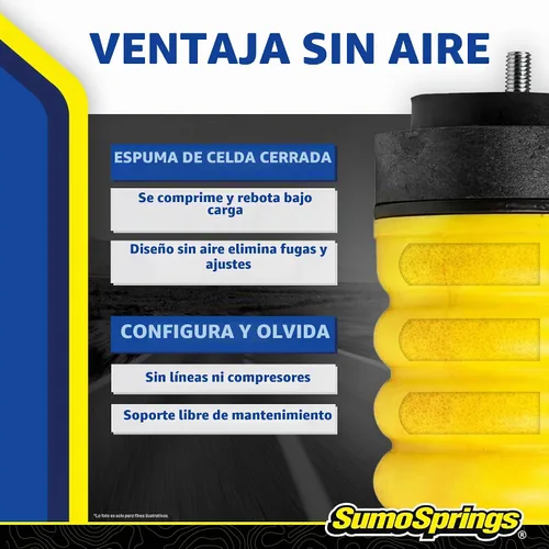 Vista 6 de SuperSprings SSR-209-54 Kit de muelles traseros