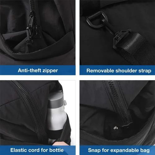 Vista 3 de BAGSMART Bolsas de viaje con bolsa de aseo, Bagsmart Neceser y bolsas de viaje
