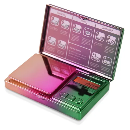 Vista 2 de Fuzion Paraiso Gram Scale, 300g/0.01g Digital Scale, Portable Pocket Scale with 6