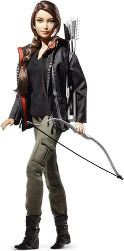Vista 2 de Barbie Coleccionista Hambre Juegos Katniss Everdeen Muñeca