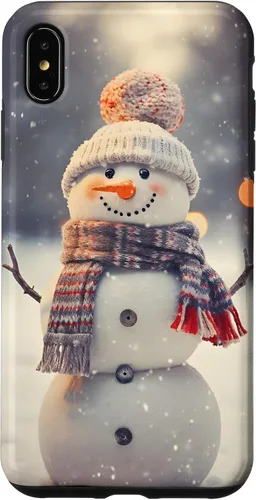 Vista 11 de Cute Christmas Snowman Winter Snow Scene Holiday Season Case for iPhone 17
