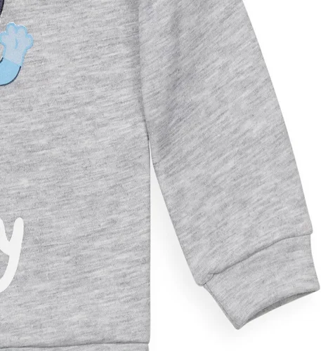 Vista 6 de Conjunto de sudadera con capucha y pantalones de forro polar Bluey para niños pequeños de tamaños 2T a 7-8