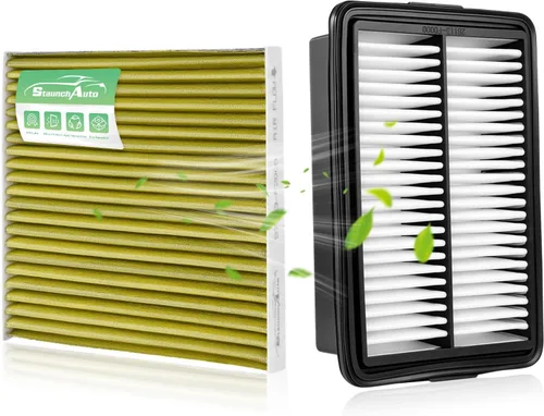 Vista 14 de Filtro de aire de motor y cabina para Mazda 3 2014-2018 (2.0L)/ Mazda 3 (2.5L) 2014-2018/Mazda 6 (2.5L) 2014-2021 Filtro de aire para reemplazo