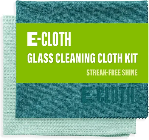 Vista 10 de E-Cloth Paño de limpieza de ventanas, embalaje ecológico, paño de limpieza de vidrio, ventanas sin rayas con solo agua, kit de toallas de microfibra