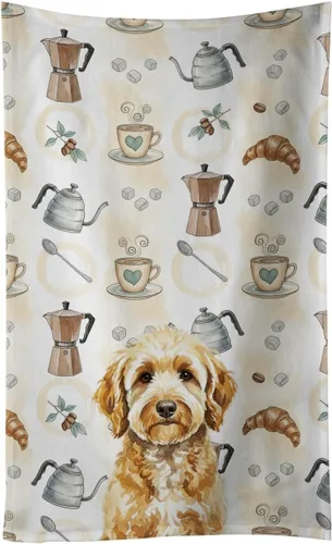 Vista 156 de Caroline's Treasures Afghan Hound - Toalla de cocina para barra de café, terciopelo frontal y lazo de algodón, lavable a máquina Sabueso afgano