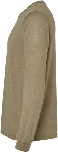 Vista 182 de Canvas Filmore 3501 - Camiseta de 4.2 onzas para hombre manga larga (1) Ceniza + (1) Jaspeado atlético