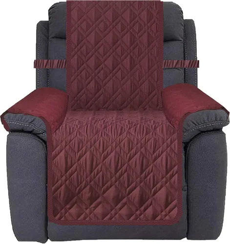 Vista 17 de Ameritex - Funda impermeable y antideslizante para sillón reclinable; funda de silla para perros; protector de muebles ideal para mascotas y niños
