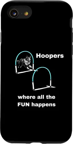 Vista 13 de iPhone 15 Dog Agility Dog Hoopers American Shepherd Case