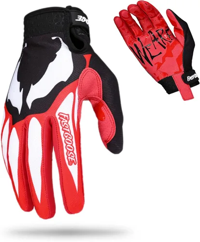 Vista 8 de Guantes para Motocicleta y Moto de Tierra - Guantes para Motocross, Moto y ATV para Carreras Todo Terreno, Deportes de Ciclismo