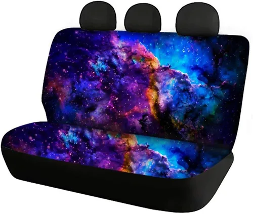 Vista 16 de AFPANQZ Funda protectora para asiento trasero de automóvil, con bandera patriótica estadounidense, solo para asiento trasero de automóvil, camión