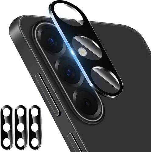 Vista 12 de Paquete de 3 protectores de lente de cámara Dengduoduo para Samsung Galaxy A15 5G, protector de cámara de vidrio templado, cubierta trasera