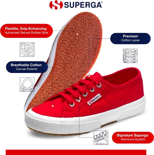 Vista 80 de Superga Tenis clásicos unisex para adultos 2750-cotu