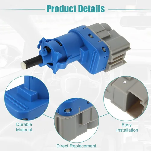 Vista 4 de ACROPIX Interruptor de luz de freno interruptor de luz de freno sensor para Ford E150 Econoline - Paquete de 1 azul