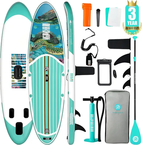 Vista 16 de Niphean Inflatable Stand Up Paddle Board with SUP Accessories