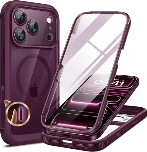 Vista 166 de Miracase Funda de teléfono para iPhone SE de 3ª/2ª generación 2022 2020 de cuerpo completo con protector de pantalla de vidrio integrado, cubierta