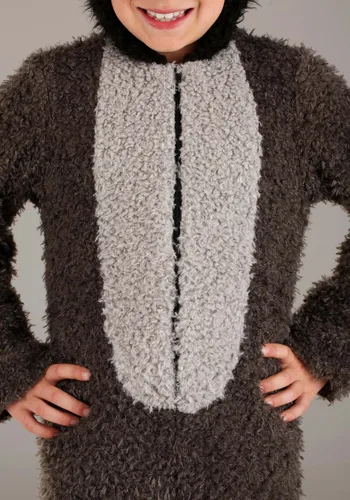 Vista 4 de Disfraz de Zarigüeya Gruñona para Niños Multicolor