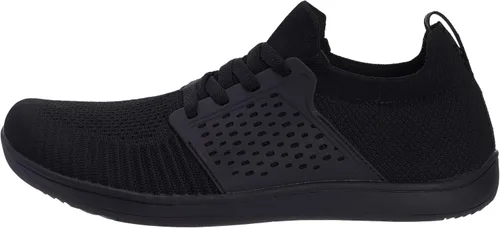 Vista 3 de WHITIN - Tenis minimalistas anchas para hombre, suela plana sin caída, estabilidad en el mediopié
