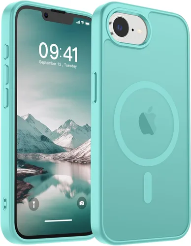 Vista 289 de SUPFINE Funda magnética para iPhone SE 2022 (3ª)/2020 (2ª), iPhone 8 (compatible con MagSafe) (protección contra caídas de grado militar), funda