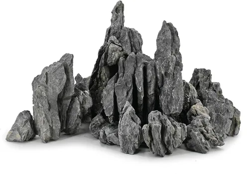 Vista 8 de Unocho Seiryu Rock Piedras de Acuario 11lb Piedra de Dragón Natural para Paisajismo de Acuarios Tanque de Peces Paisajismo de Acuario Tanque