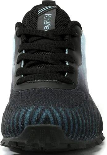Vista 2 de Kricely Tenis de correr para hombre, para caminar, senderismo, tenis para hombre, tenis cruzado, tenis al aire libre, calzado casual