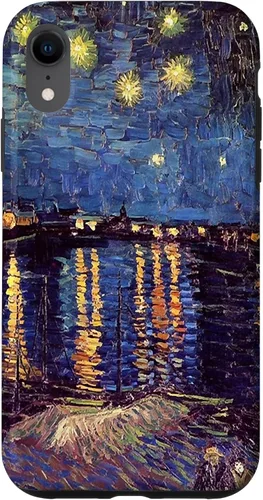 Vista 29 de Starry Night Over The Rhone, Vincent Van Gogh. Funda para iPhone 17